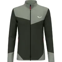 Salewa Puez Waffle Hybrid Polarlite Fleecejacka Med Dragkedja