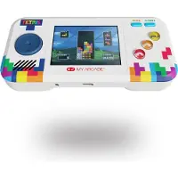 My Arcade Tetris Pocket Player Pro, Multifärg, D-pad, Home-knapp, Startknapp, 6,98 cm (2.75), 3,5 mm, USB/Batteri, AA