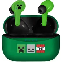 OTL TECHNOLOGIES MINECRAFT Headphone Green In-Ear TWS