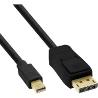 InLine DisplayPort Mini - DisplayPort cable 1m black (17131S)