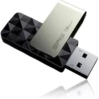LG Silicon Power B30 128 GB USB 3.0 Flash Drive Svart