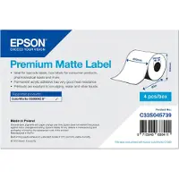 Epson C33S045739 premium matt kontinuerlig etikettrulle 203mm x 60m (original)