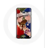 MANIACASE Coque pour Samsung Galaxy J3 2016 Hunter x Hunter Gon Freecss et Killua Zoldyck Christmas Day Anime Manga
