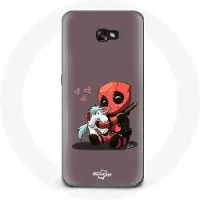 CAPACHEAP Coque pour Samsung Galaxy A3 2016 DeadPool Unicorn Licorne