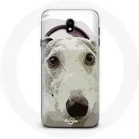 CAPACHEAP Coque pour samsung galaxy J5 2017 Lévrier greyhound Race de chiens