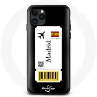 CAPACHEAP Coque iphone 13 billet d'avion madrid