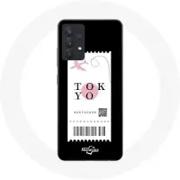 CAPACHEAP Coque pour Samsung Galaxy A13 4G / A13 4G Lite Billet d'avion tokyo Japon