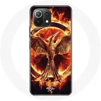 MANIACASE Coque pour Xiaomi Mi 11 Lite Hunger Games Film Logo