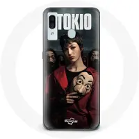 CAPACHEAP Coque pour Samsung Galaxy A20 La Casa De Papel Tokyo Masque