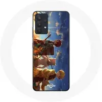 MANIACASE Coque pour Samsung Galaxy A13 4G / A13 4G Lite Tanjiro Inosuke et Zenitsu Demon Slayer Kimetsu no Yaiba Anime Manga