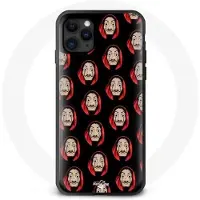 MANIACASE Coque Iphone 11 pro La casa de Papel mask faces