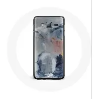 MANIACASE Coque pour Samsung Galaxy J5 2016 Fond de texture abstraite gris