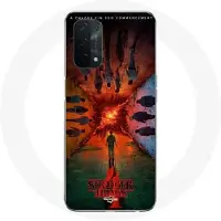 CAPACHEAP Coque pour Oppo A54 5G Stranger Things Saison 4 Affiche Equipages de la Nouvelle Théorie