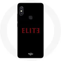 MANIACASE Coque pour Xiaomi Redmi Note 5 AI Dual Camera Elite Saison 5 Logo Rouge Fond Noir svart
