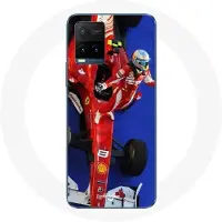 CAPACHEAP Fodral - Maniacase - Vivo Y21s 2021 / Y21 2021 - Formel 1 - Fernando Alonso - Röd svart