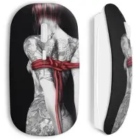 MANIACASE Souris Sans Fil Sexy Girl Tatouages
