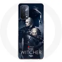 CAPACHEAP Coque Oppo A93 5G the witcher geralt yennefer ciri epee
