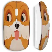 CAPACHEAP Souris Sans Fil Rox Et Rouky Chien