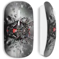 CAPACHEAP Souris sans fil music head