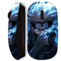 CAPACHEAP Souris sans fil maniacase noir kakashi hatake anime fanart