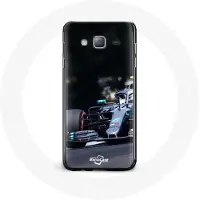 MANIACASE Coque pour samsung galaxy J5 2016 Formule 1 Valtteri Bottas Pilote automobile F1 Noir