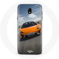 MANIACASE Coque pour samsung galaxy S4 Formule 1 McLaren Orange