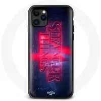 CAPACHEAP Coque pour Iphone 11 Stranger Things Logo Transparent Saison 4 Bande annonce 2022