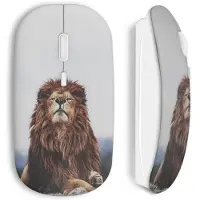 MANIACASE Souris sans Fil Lion vintage