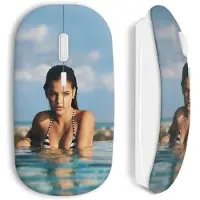 CAPACHEAP Souris Sans Fil Sexy Girl Water