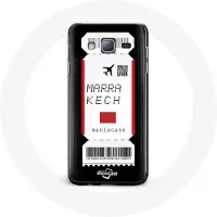 CAPACHEAP Coque pour samsung galaxy Grand prime Billet d'avion Marrakech Maroc