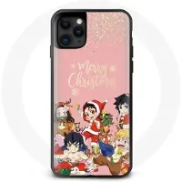 MANIACASE Coque pour Iphone 12 Mini Demon slayer merry christmas affiche Anime Manga