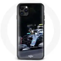 MANIACASE Telefonskal - Formel 1 - Valtteri Bottas - iPhone 12 mini - Mjukt - Svart