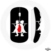 CAPACHEAP Souris Sans Fil Hunter x Hunter Manga Logo Noir
