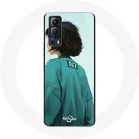 CAPACHEAP Coque Vivo Y72 Squid Game Kang Sae Byeok Numéro 067 art
