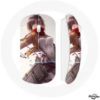 CAPACHEAP Souris Sans Fil Mikasa Ackerman Série Attack on Titan Anime Manga