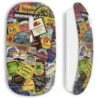 CAPACHEAP Souris Sans Fil Marques De Bieres
