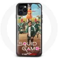 MANIACASE Coque iphone 11 pro max Squid Game 1,2,3 Soleil