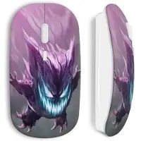 CAPACHEAP Trådlös mus Gengar Pokémon designgrafik