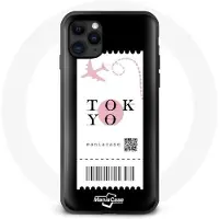 MANIACASE Coque iphone 12 mini billet d'avion Tokyo