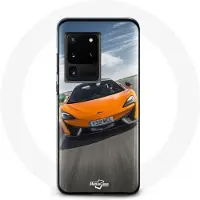 MANIACASE Coque pour Samsung Galaxy S20 Ultra Formule 1 McLaren Orange orange