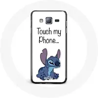 MANIACASE Coque pour Samsung Galaxy A3 Stitch Don't touch my phone