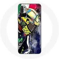 CAPACHEAP Coque pour Xiaomi Poco M3 Pro Valentino Rossi Pilote de vitesse champion