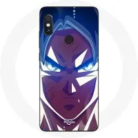 MANIACASE Coque pour Xiaomi Redmi Note 5 Pro Dragon Ball Goku Visage énervé