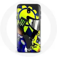 CAPACHEAP Coque pour Samsung Galaxy S5 Valentino Rossi Pilote de vitesse champion du monde Motogp