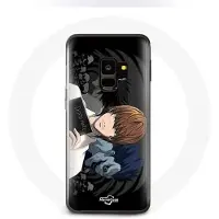 CAPACHEAP Coque pour Samsung Galaxy S9 Plus Light Yagami Death Note Anime