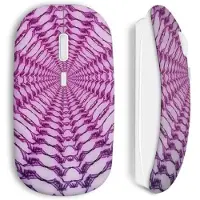 MANIACASE Souris sans Fil Spirale Rose