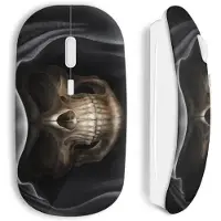 CAPACHEAP Souris sans Fil Skull evil