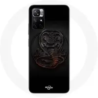 MANIACASE Coque - - Redmi Note 11 5G - Cobra Kai - Souple - Noir - HD svart