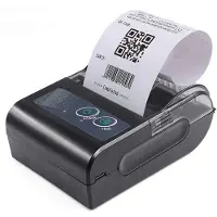 Honor Electronics Mini bärbar termisk skrivare Trådlös etikettskvittoskrivare USB BT 58HB6 svart