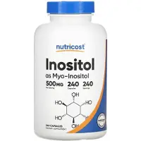 Nutricost Inositol från , 500 mg, 240 kapslar